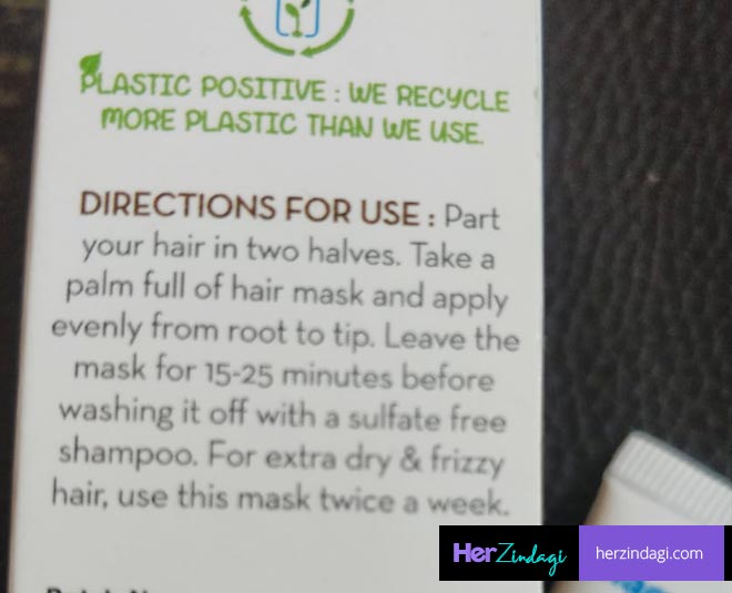 HZ Tried & Tested Mamaearth Argan Hair Mask Detailed Review HerZindagi