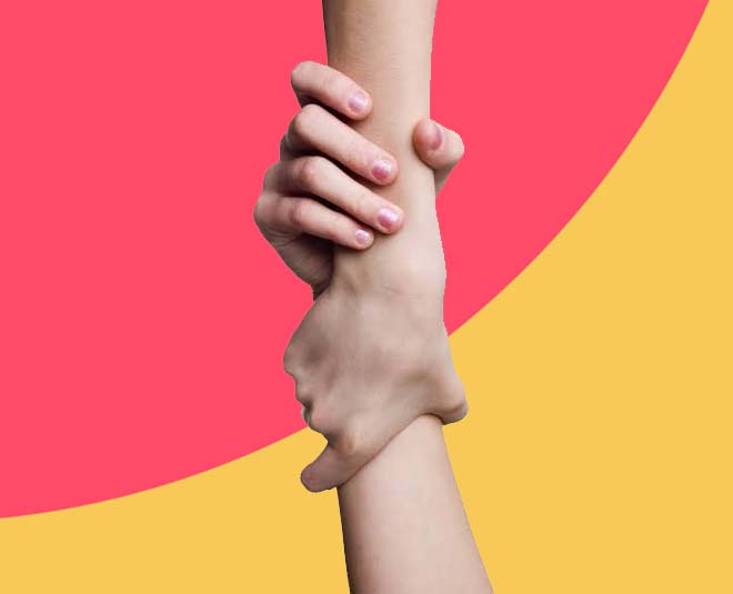 good deeds to make you feel happy help each other