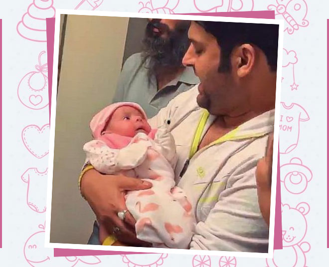 kapil sharma share first pics of daughter