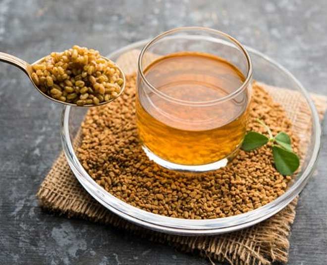 Methi-Wasser für Beinschmerzen