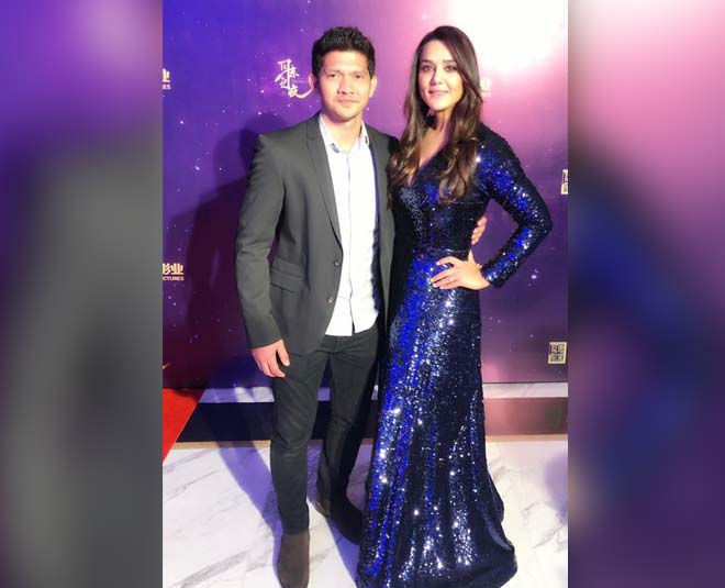 preity zinta party wear gown