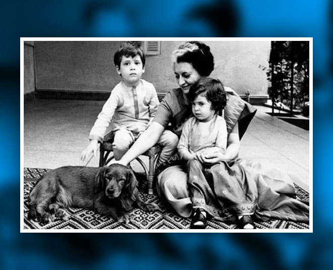 priyanka gandhi childhood with indira gandhi
