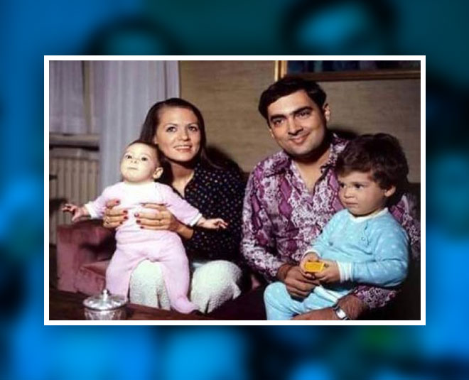 priyanka gandhi with father rajiv gandhi