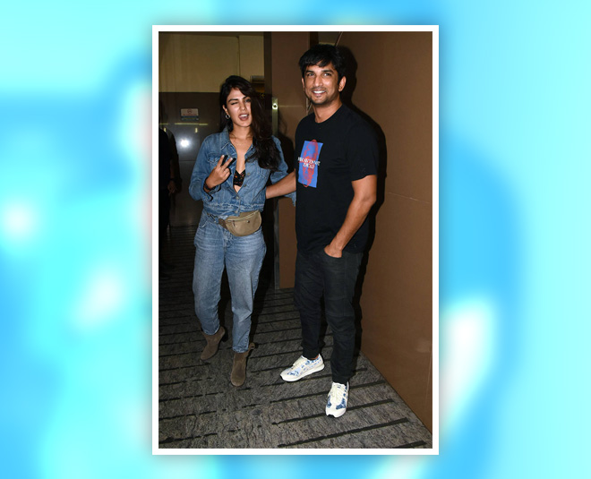 rhea sushant dating rumours