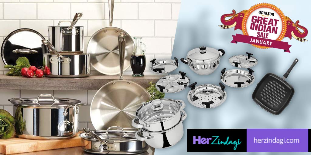 Amazon Great Indian Sale Momo Maker To Induction Bottom Multi Kadai