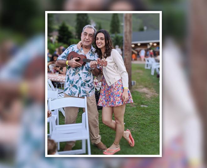 sanaya irani short dress casual look