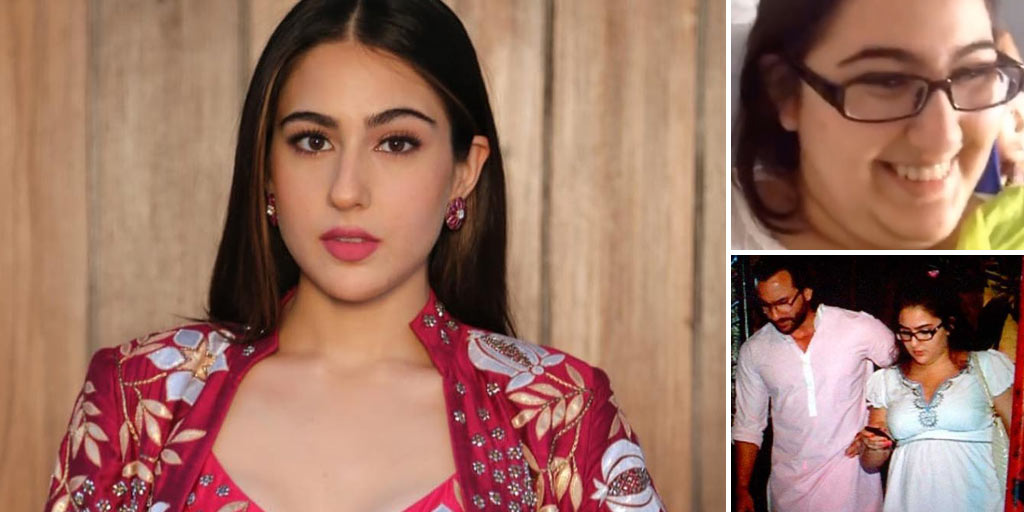 Sara Ali Khan Shares Throwback Video Before Transformation Viral Video सारा अली खान ने शेयर 