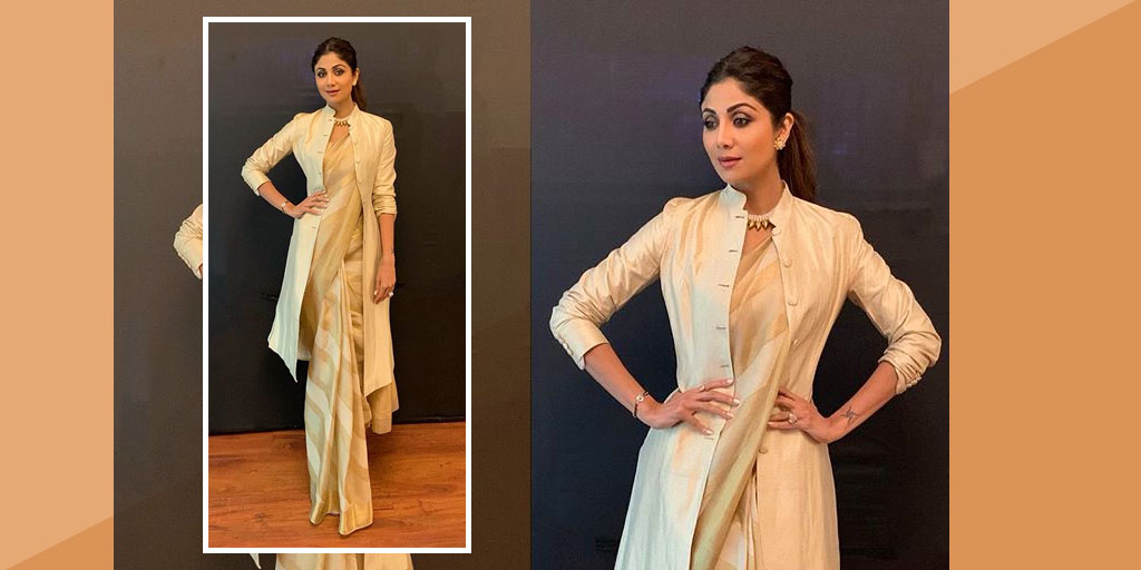 Know How To Wear Jacket With Saree Like Bollywood Celebs In Hindiसाड़ी