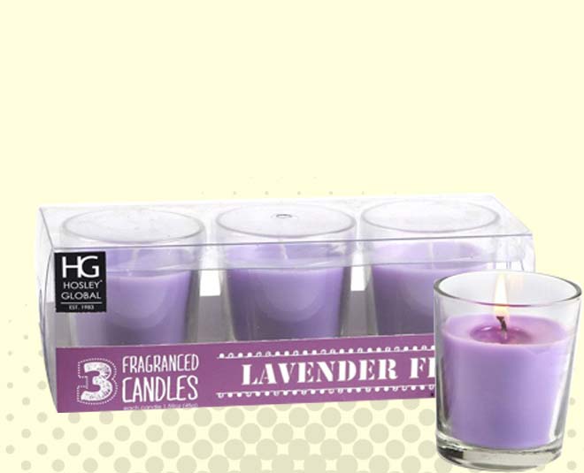 scented candles for spa day