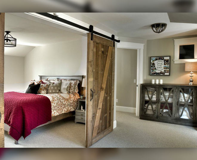 small apartment space saving sliding door