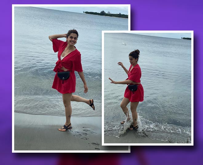 तापसी का स्टाइल- taapsee pannu new year celebration