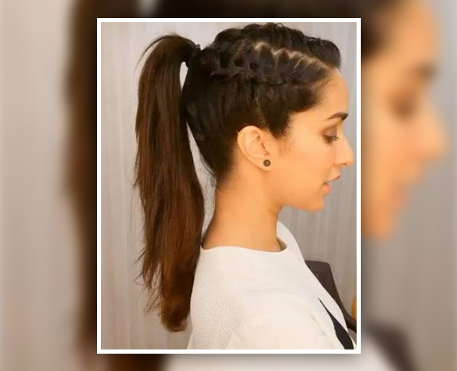 trendy ponytail hairstyles with braids