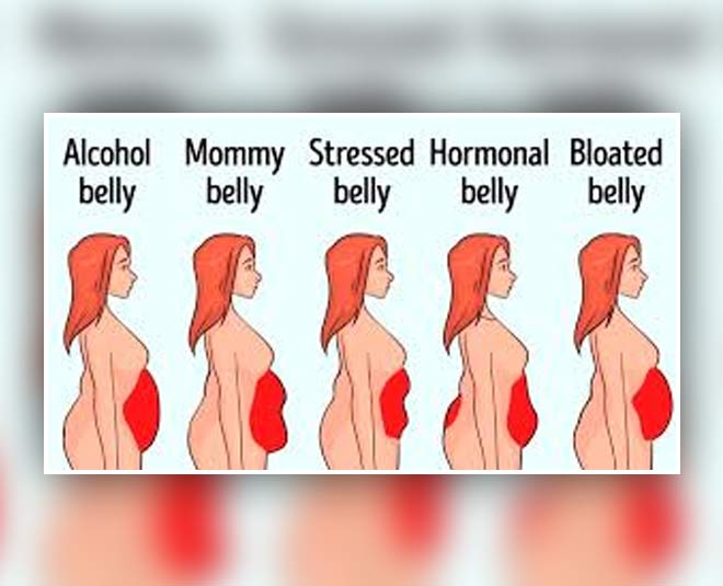  types of belly fat