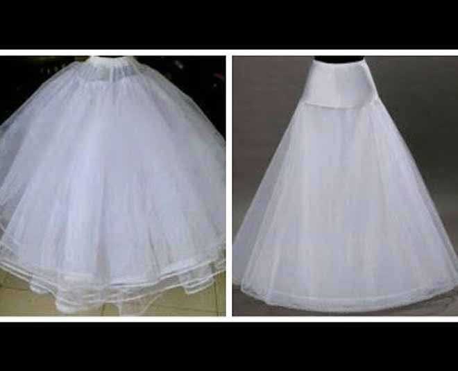 Three layered Dainty Fluffy Tulle Bridal Petticoat Wedding Underskirt Can  Can - Length 90cm, Women's Fashion, Dresses & Sets, Traditional & Ethnic  wear on Carousell