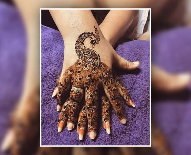 Peacock Mehndi Designs : मोर पंख मेहंदी की डिजाइन को लगाकर आप बनाएं अपने आप  को दूसरों से अलग – newse7live.com