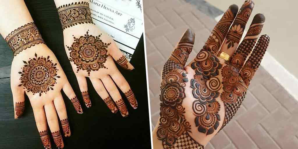 5 Half Hand Easy Simple Henna Or Mehndi Designs For Sawan-सावन के महीने में  लगाएं मेहंदी की ये 5 आसान डिजाइन