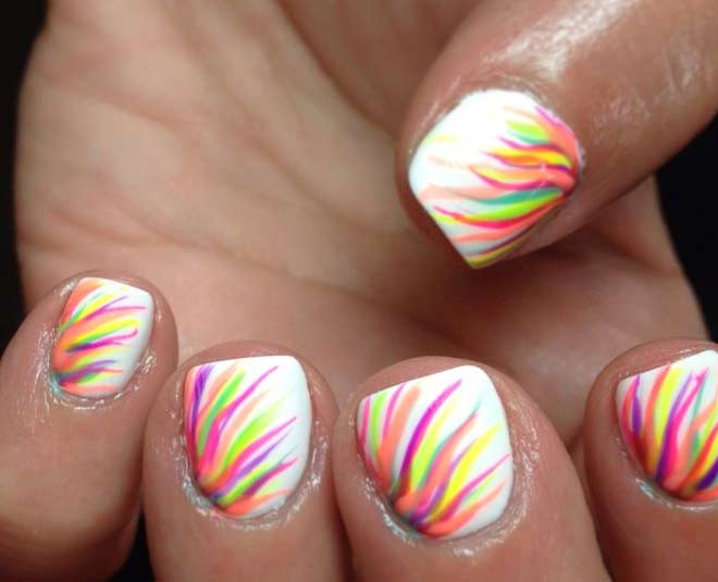 1. Rainbow Ombre Nails - wide 8