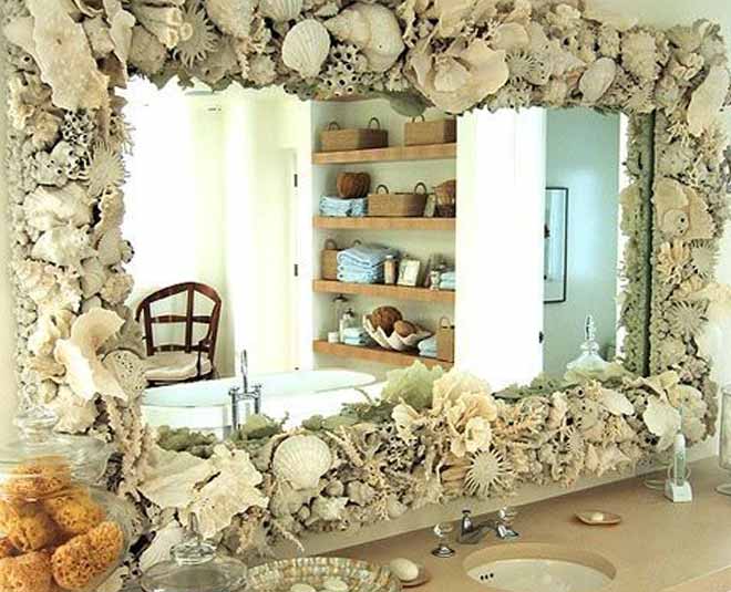 decorate home with sea shell in monsoon inside