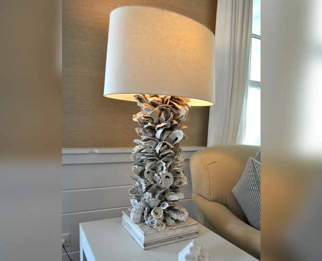 decorate home with sea shell inside
