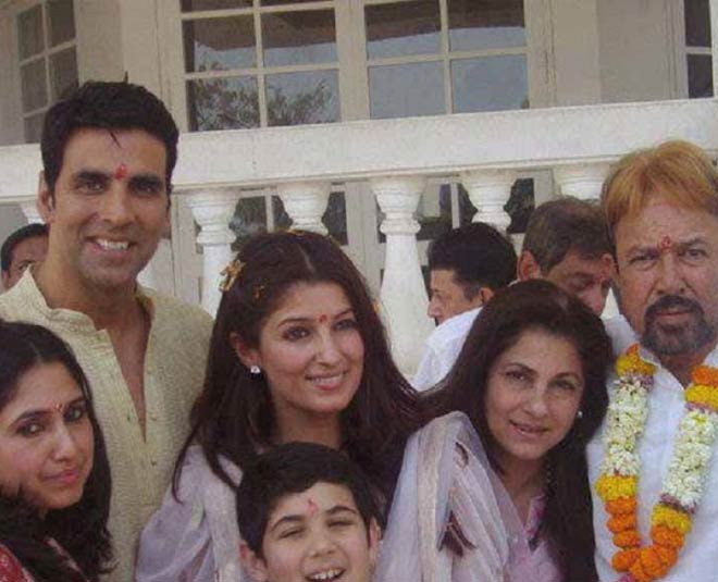 Rajesh Khanna Family Photos With Dimple