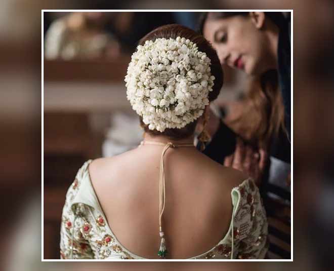 gajra in your stylish hair inside 