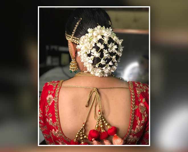 gajra stylish hair inside 