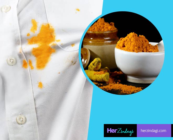 Remove Haldi Stains From Clothes