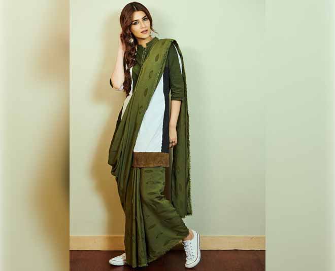 kriti sanon kurta blouse designs