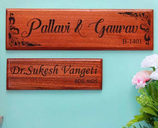 name plates for home inside