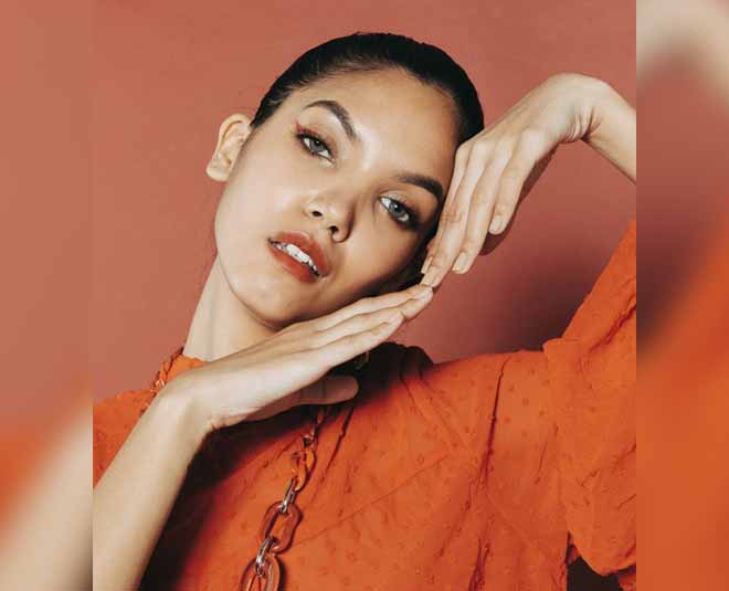 orange colour in your eye makeup tips inside