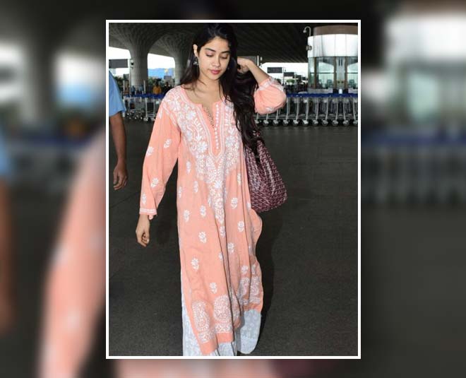 Janhvi Kapoor's Chikankari Kurta Sets Are Summer Perfect | HerZindagi