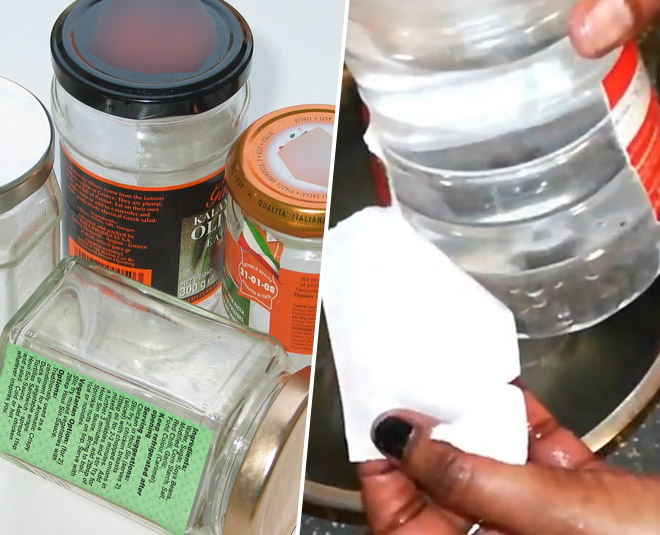 How To Remove Sticky Labels From Jars HerZindagi