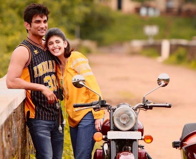 sanjana sushant dil bechara shoot