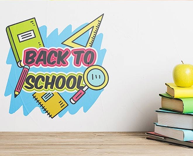 how to redecorate kids study table and room inside 