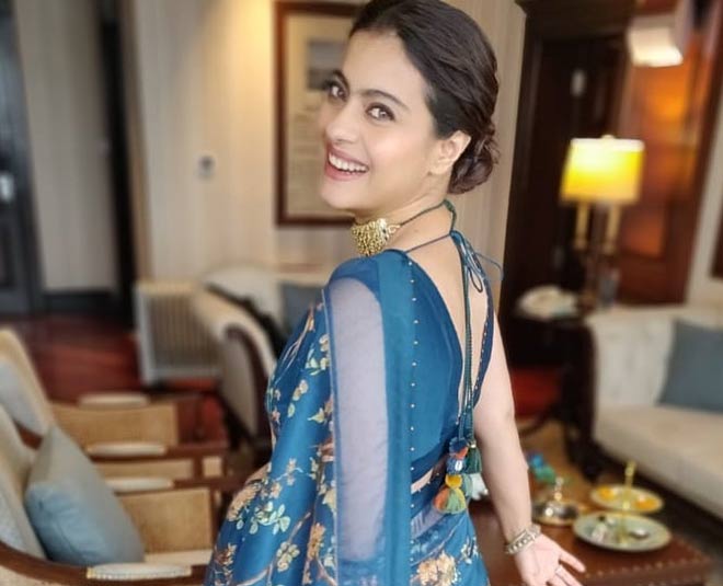 Kajol inspired blouse designs