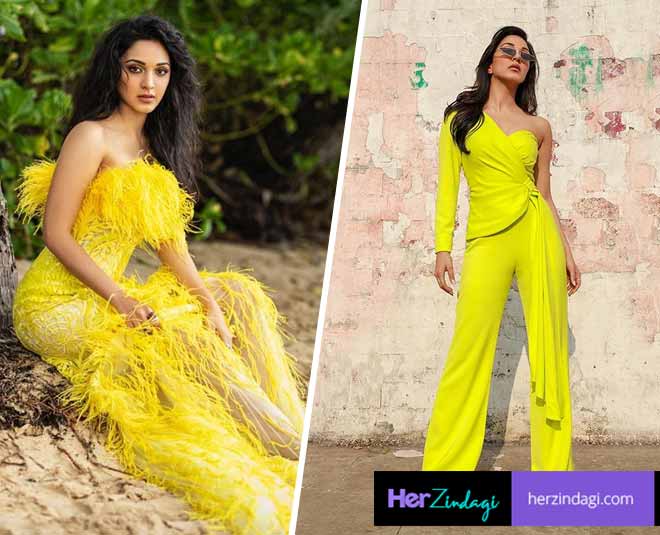 Kiara Advani Yellow Suit After Marriage And For Haldi
