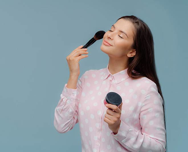 avoid makeup while doing some things inside 