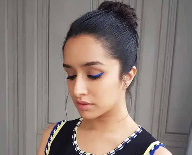 blue eyes kajal looks