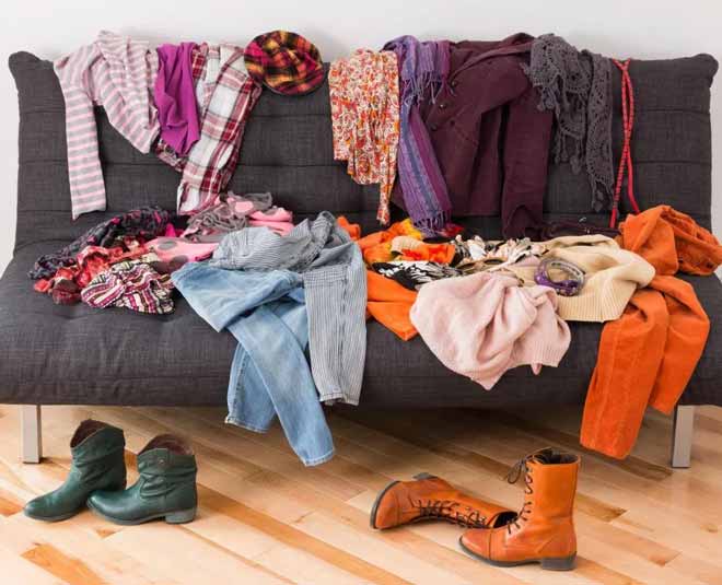 do not scatter clothes