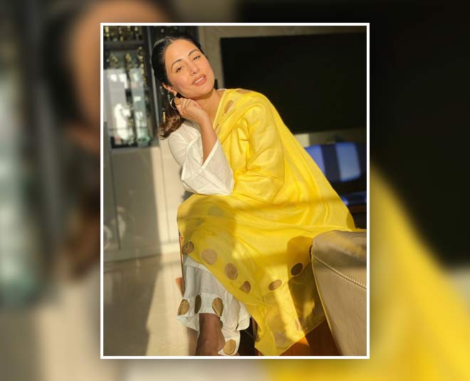 Hina Khan's yellow co-ord set is perfect for your next day out