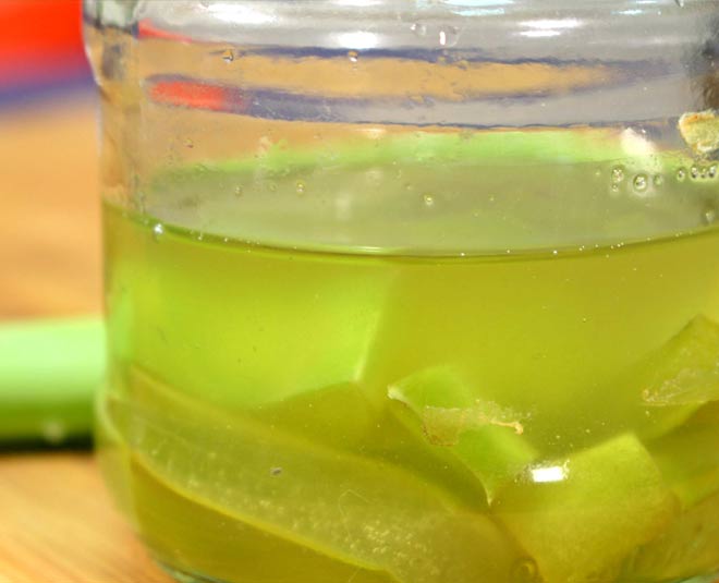 home made aleovera oil