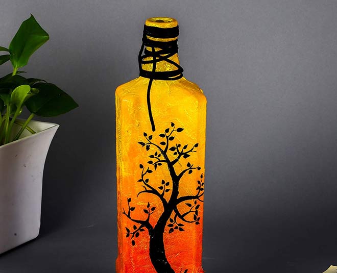 how to decorate your home by using bottles main