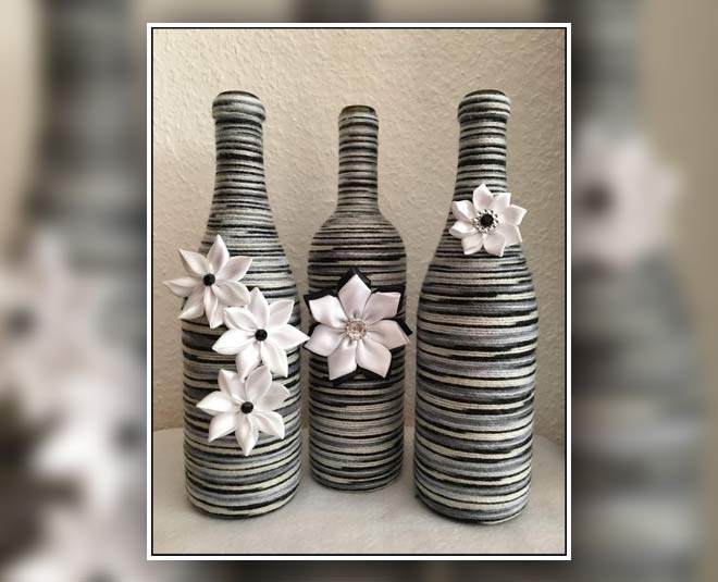how to decorate your home know some bottles and bulbs ideas inside 