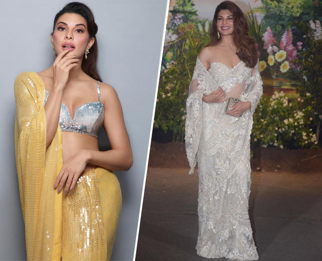 Jacqueline Fernandez's Vibrant Sarees