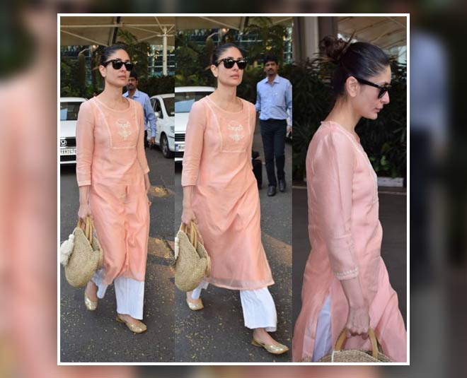 Kareena Kapoor Khan Clicked In An Elegant Ethnic Suit In The City Today |  Filmfare.com