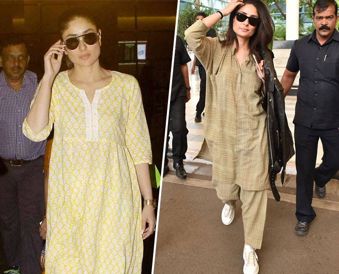 Comfortable Summery Kurtas To Loot From Kareena Kapoor Khan S Collection We cannot take our eyes off the gorgeous bebo dressed up in a formal suit for the filming of her upcoming movie ki & ka opposing arjun kapoor. kareena kapoor
