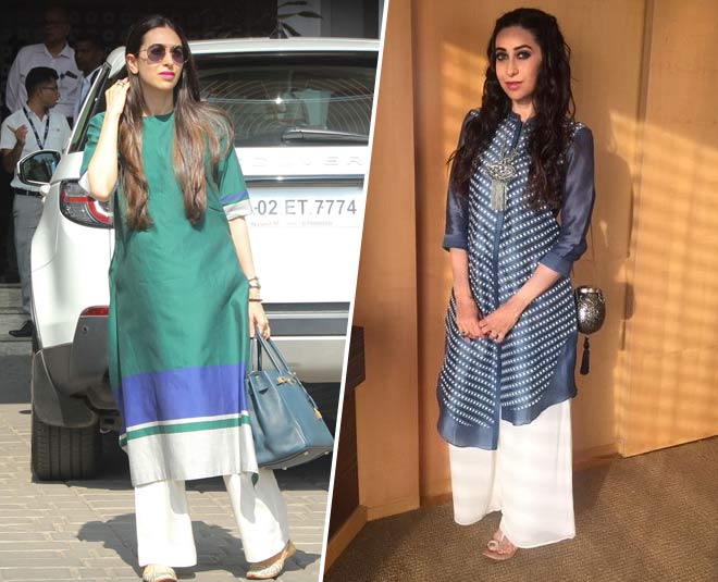 Karishma Kapoor Designer Reception Wear Half N Half Saree
