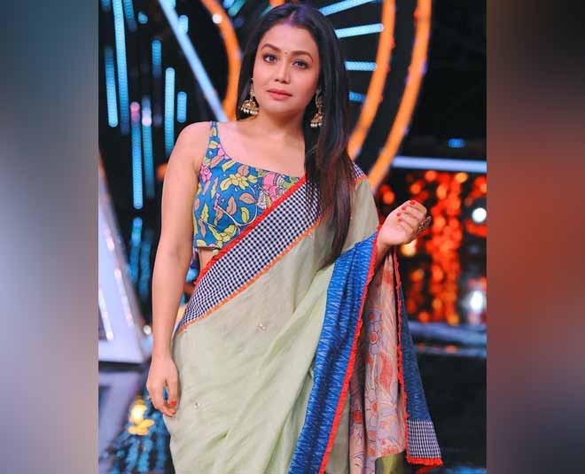 neha kakkar new saree