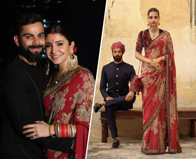 See Pics: Anushka Sharma's Saree Choice Is On Point, Be It A Sabyasachi ...