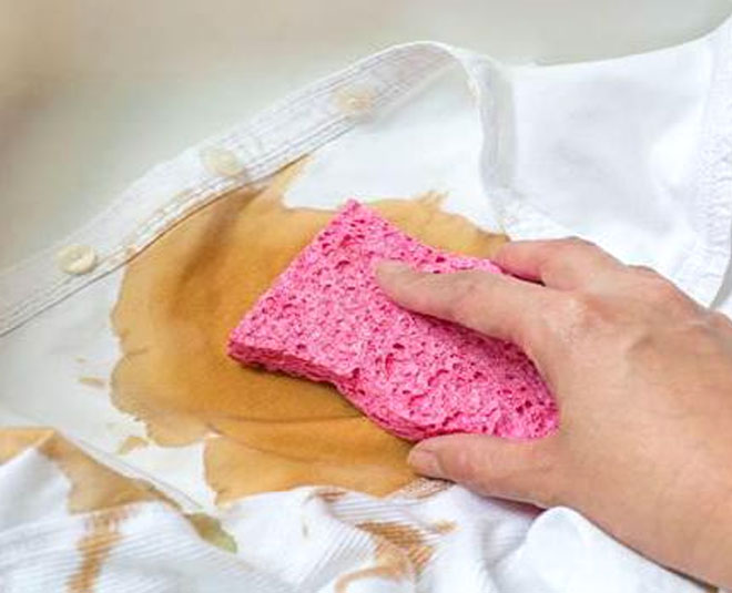 remove easily coffee stain